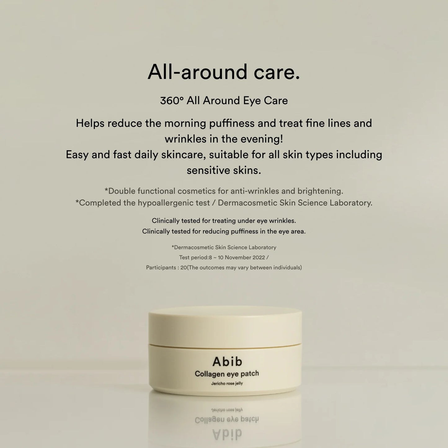 Abib Collagen Eye Patch Jericho Rose Jelly